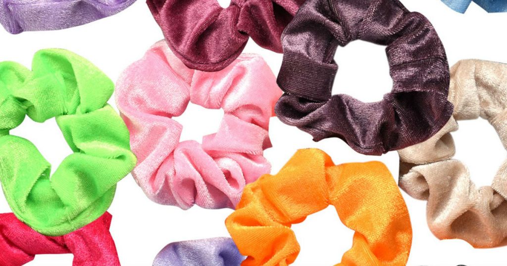 36 Scrunchy Hair Ties
