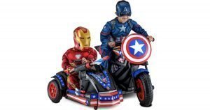 Captain America Motorcycle Ride-On en Walmart