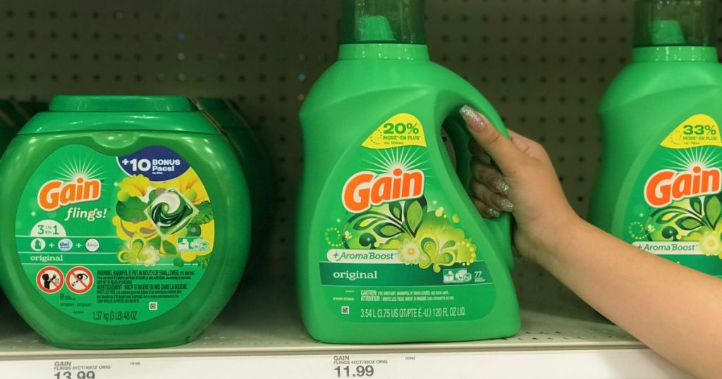 Detergentes Gain de 120 oz