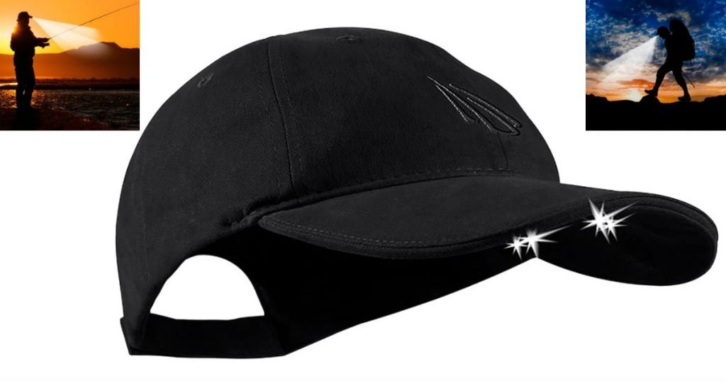 Gorra con luz LED