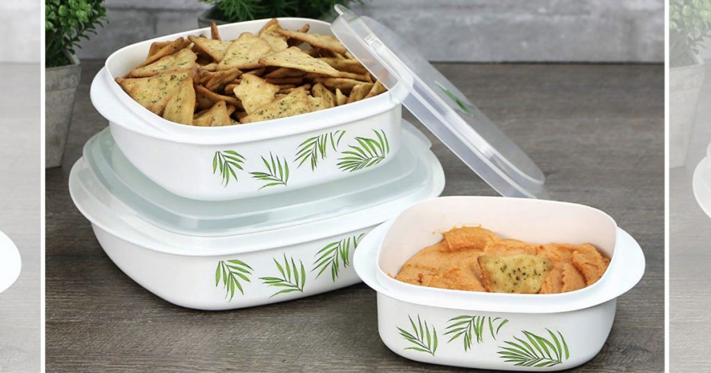 Set de Almacenamiento Corelle 6-Piezas en Amazon