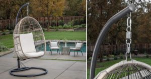 Silla Colgante Marrón Para Patio en Target