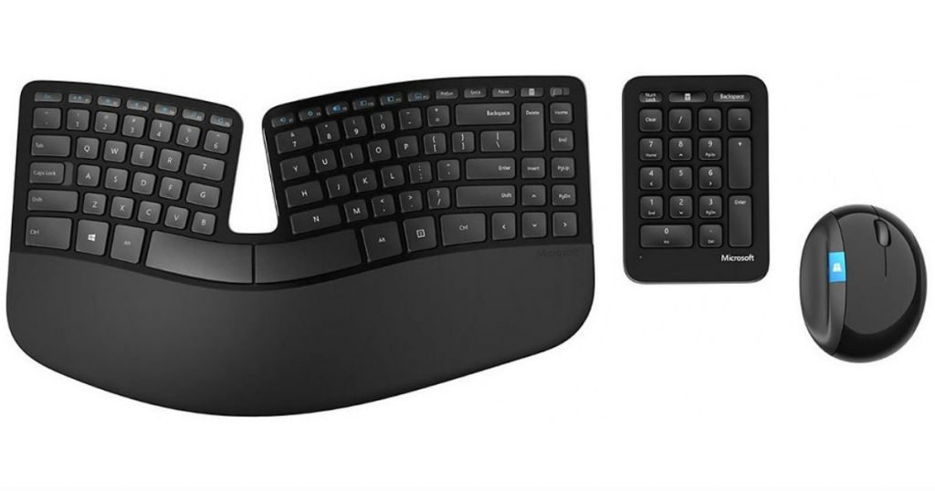 Teclado y Mouse de Microsoft