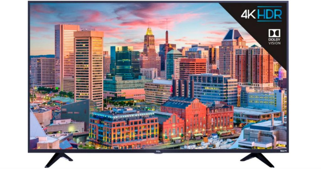 Televisor TCL Smart 4K 43 pulgadas con Roku TV