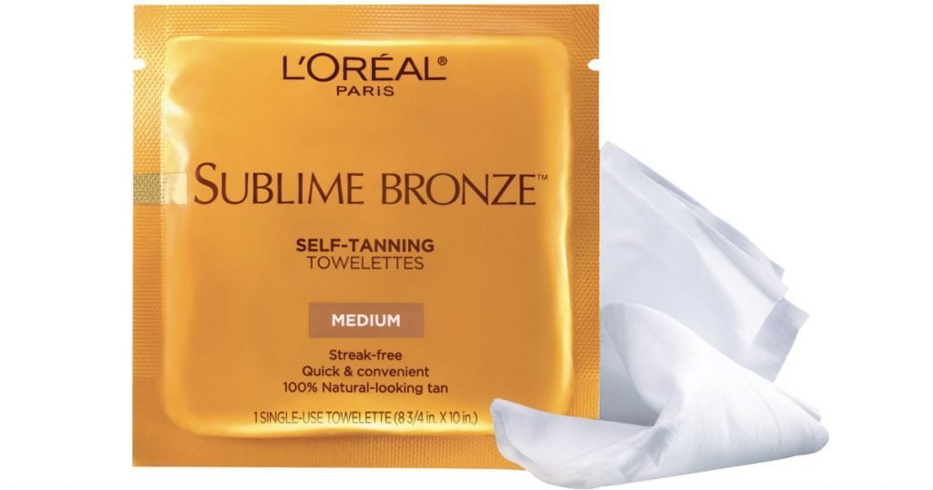 Toallitas de Bronceado L’Oréal Sublime Bronze