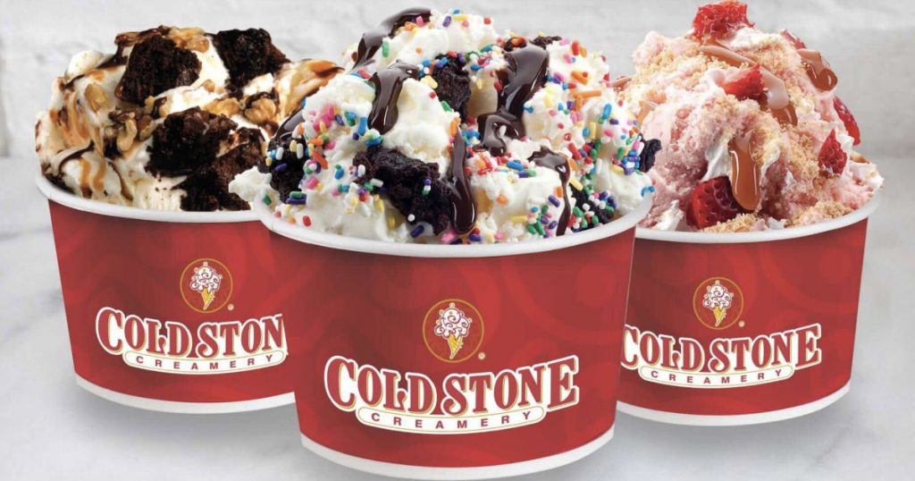 Tarjeta de Regalo de Cold Stone de $3 GRATIS