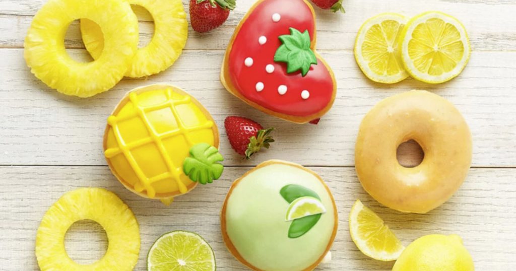 Dona de Frutas GRATIS en Krispy Kreme