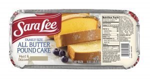 Sara Lee All Butter Pound Cake