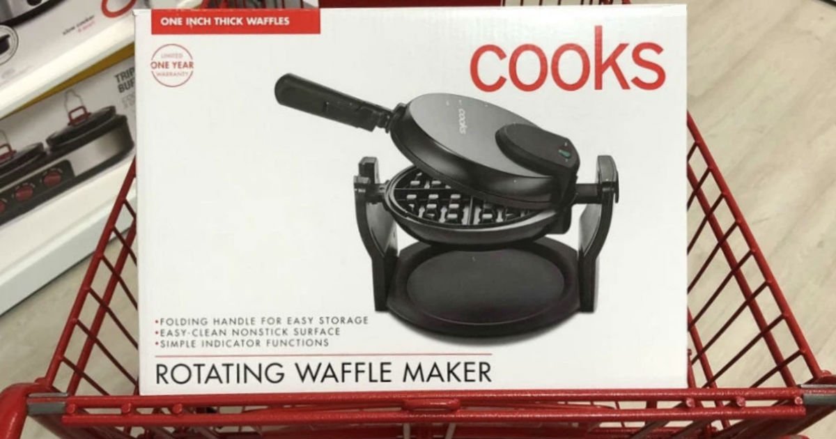 Waflera Giratoria Cooks SOLO $25.19 en JCPenney (Reg $60)