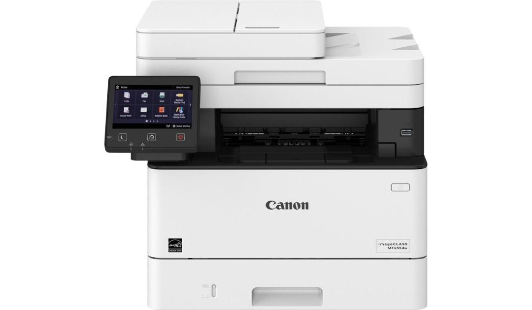 Canon Wireless Black-and-White All-In-One Laser Printer with Fax a solo $219.99 (Reg $370)