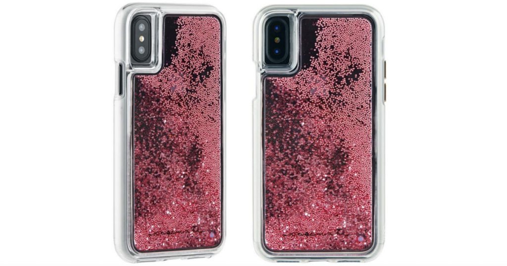 Case para iPhone X/XS Rose Gold Waterfall en Best Buy