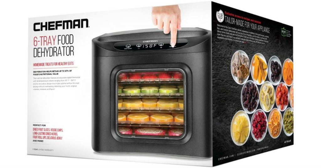 Deshidratador de alimentos Chefman