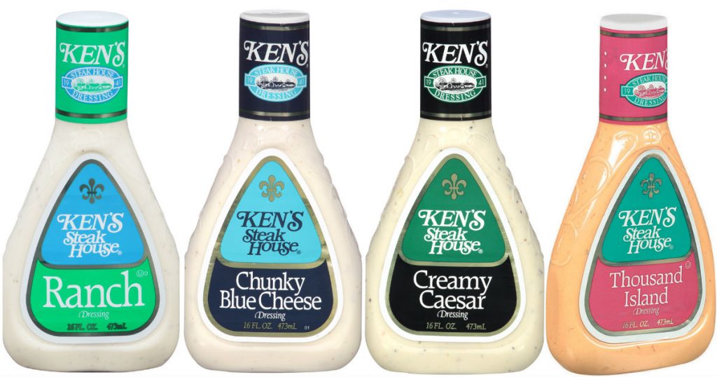 Aderezos para ensalada Ken's