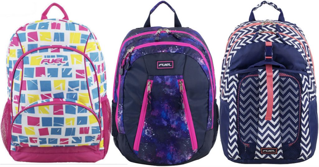 Bultos para el Regreso a la Escuela Fuel