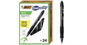 Caja GRATIS de Bolígrafos BIC Gel-ocity