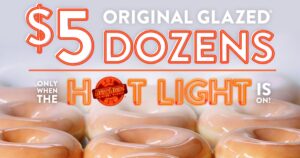 Docena de Donas Glaseadas de Krispy Krispy