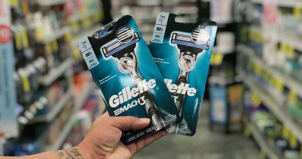Rasuradora Gillette Mach 3 en CVS