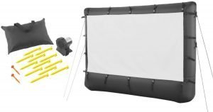 Pantalla de proyector inflable al aire libre