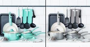 Set de cocina GreenLife de 18 piezas