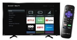 Televisor Sharp con Roku TV de 40 pulgadas