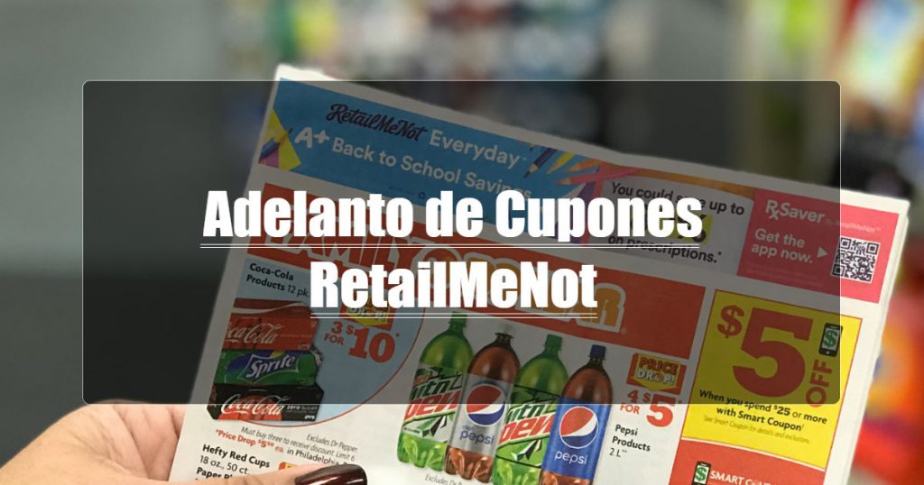 Adelanto de Cupones RetailMeNot