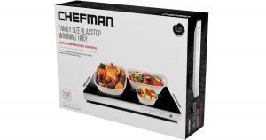 Chefman Glass-top Warming Tray