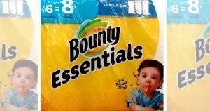 Papel toalla Bounty Essentials de 6 rollos