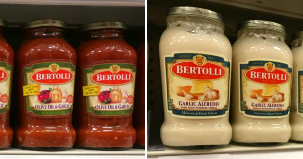 Salsa para pasta Bertolli de 24 oz