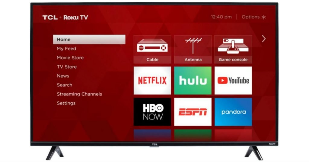 Televisor TCL con Roku TV de 49 pulgadas
