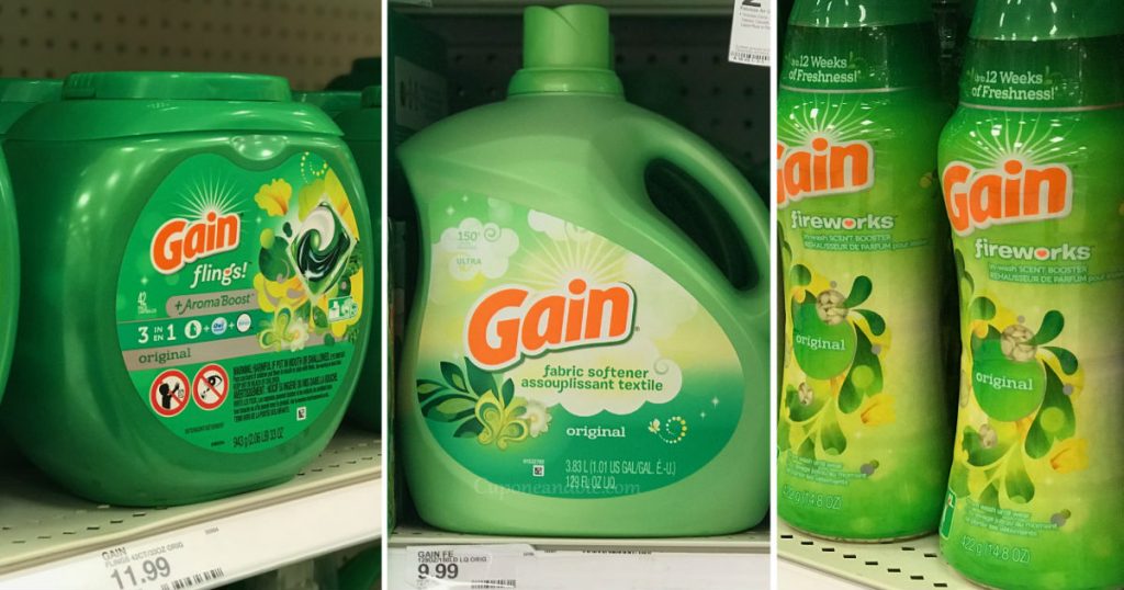 Detergentes Gain