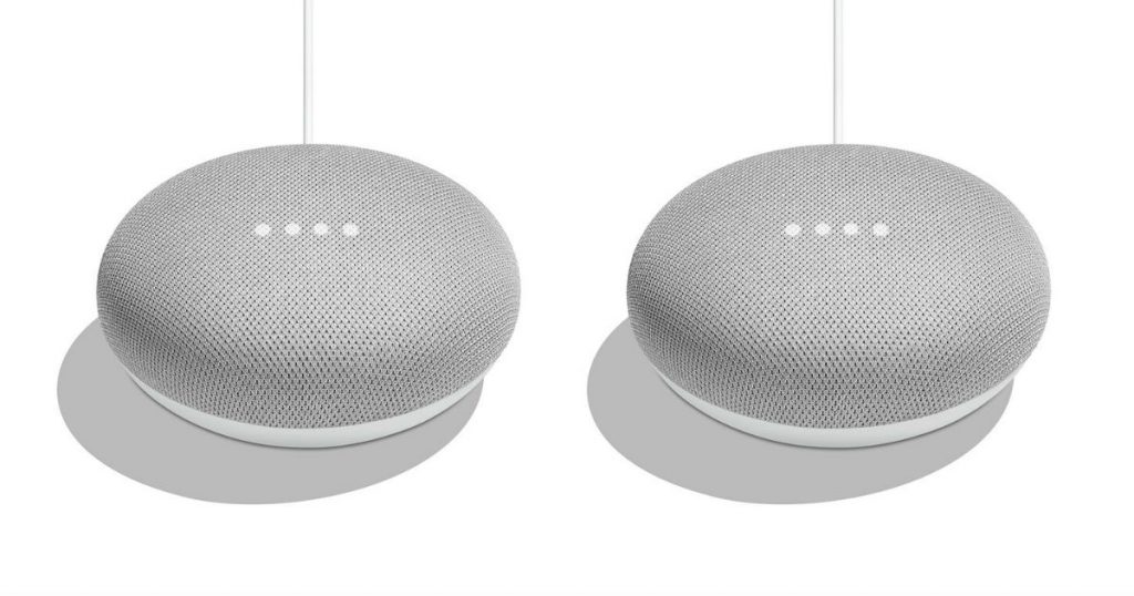 Google Home Mini 2-Pack
