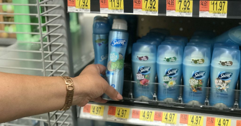 Secret Invisible Spray Antiperspirant