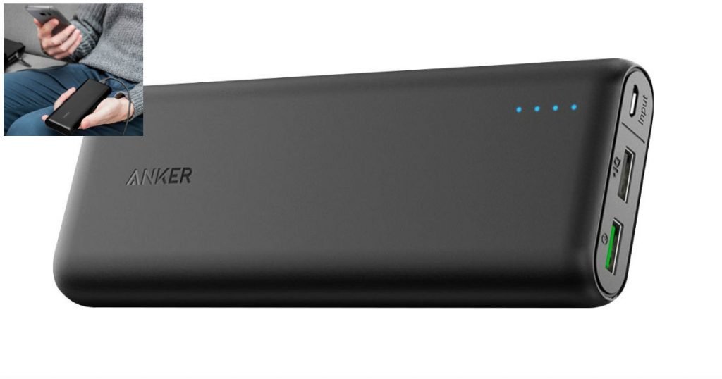 Cargador Portátil Anker PowerCore de 20,000 mAh