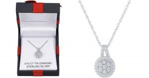 Collar con Colgante de Diamantes Genuinos en JCPenney