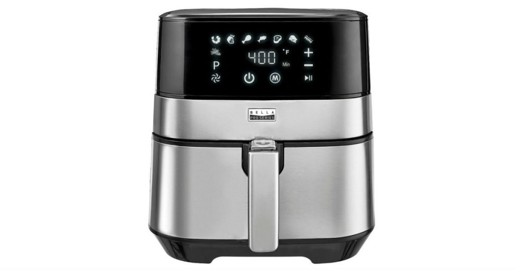 Freidora De Aire Digital Bella 5.3 qt.