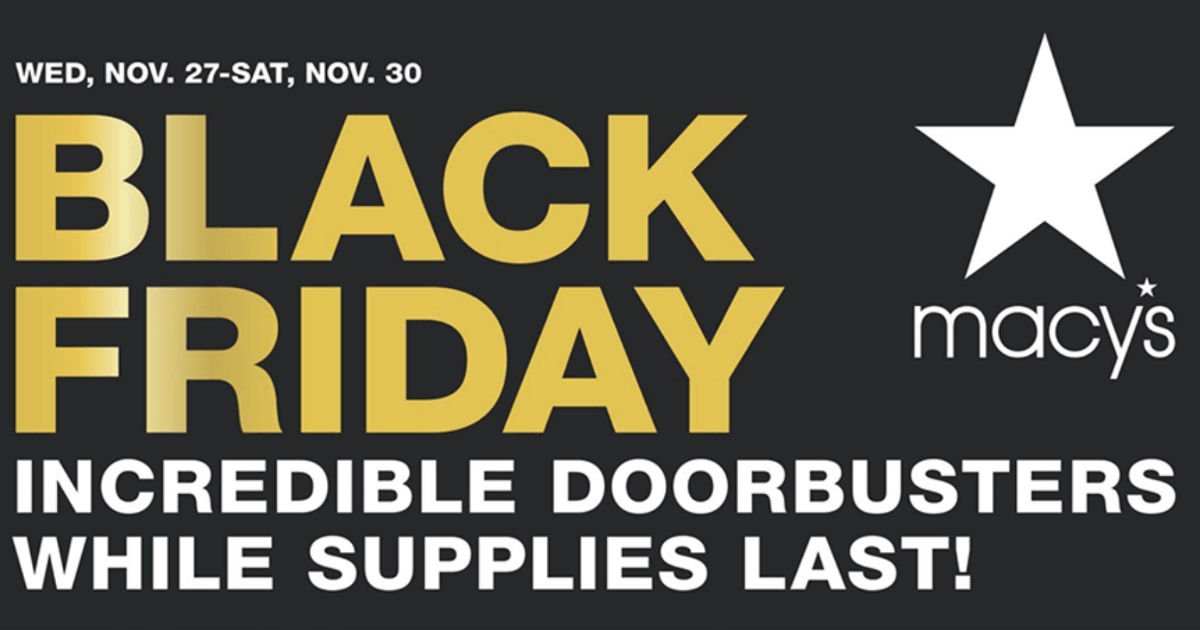 Shopper de Macy’s Black Friday 2019 – 40 Páginas