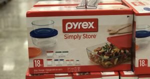 Set de Cristal Pyrex de 18-Piezas