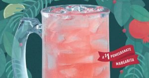Bebida Pomegranate Margarita