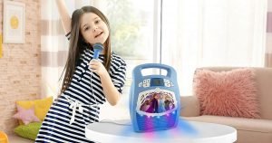 Frozen 2 Bluetooth MP3 Karaoke con Microfono