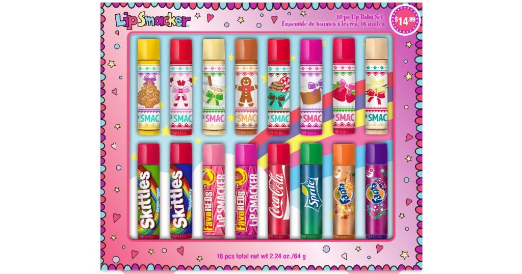 Lip Smacker Best of Best Lip Balm Vault 16-Piezas