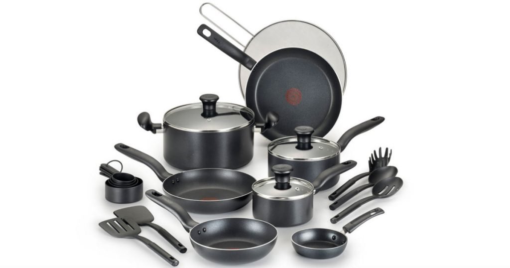 Set de Cocina T-Fal 20-Piezas Non-Stick en JCPenney