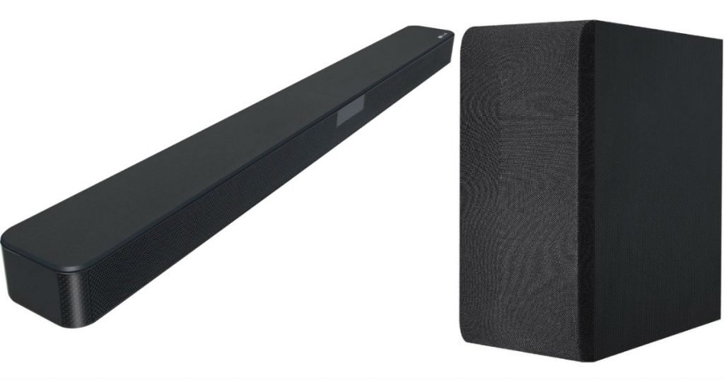Sistema de barra de Sonido LG con Subwoofer