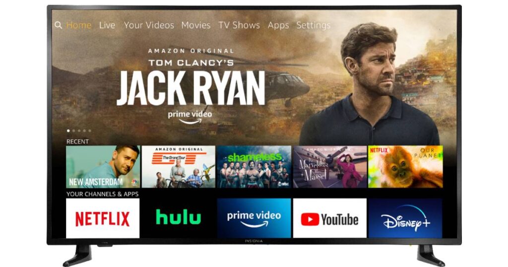 Televisor Insignia LED Smart 4K con Fire TV 55"