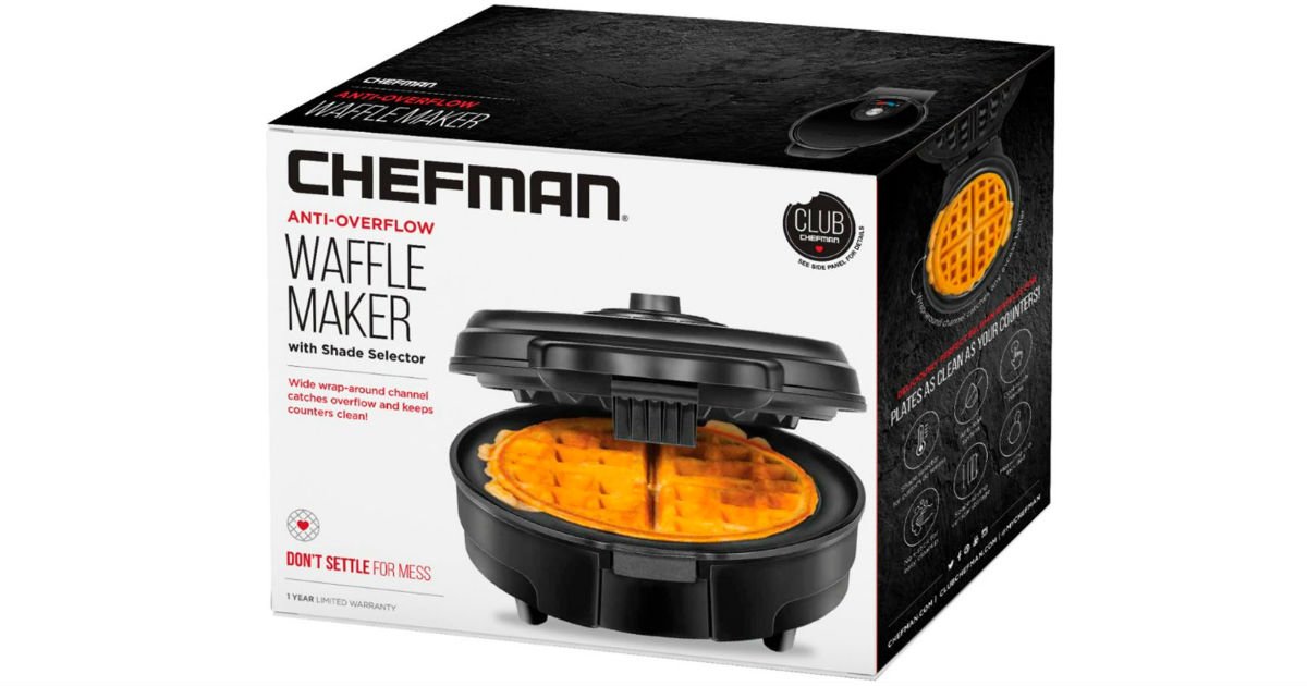 Wafflera CHEFMAN a solo $14.99 en Best Buy (Reg. $40)
