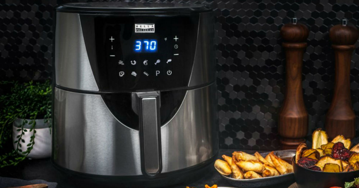 Freidora De Aire Digital Touchscreen Bella 8-Qt a solo $49.99 en Best Buy (Reg. $130)