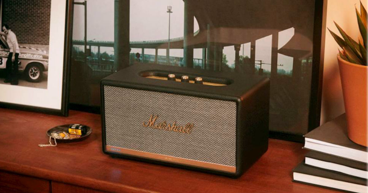 Bocina Marshall con Asistente de Voz Alexa SOLO $299.99 en Best Buy (Reg. $400)
