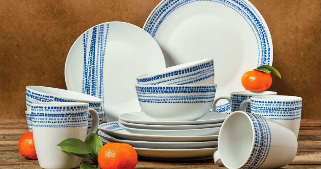 Vajilla Tabletops Unlimited Aaron 16pc