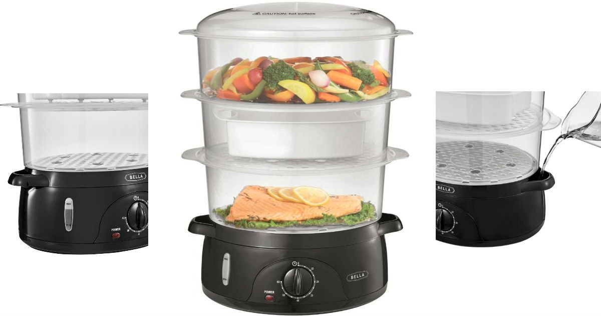 Vaporizador de Alimentos de 3 niveles a solo $14.99 (Reg. $40)