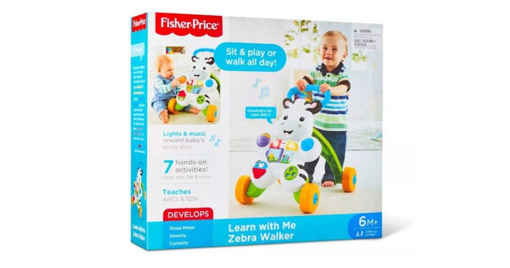 Andador Fisher-Price Zebra