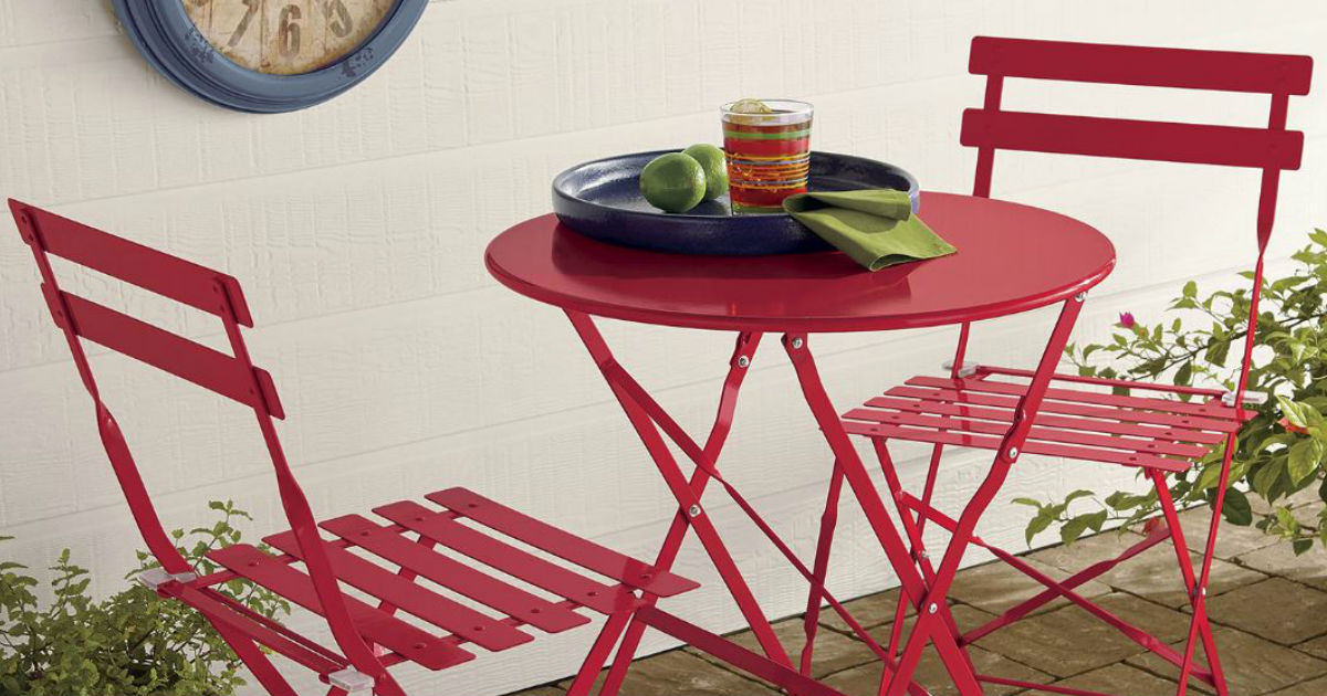 Bistro Patio Set de 3-Piezas a solo $89.99 en JCPenney (Reg. $240)
